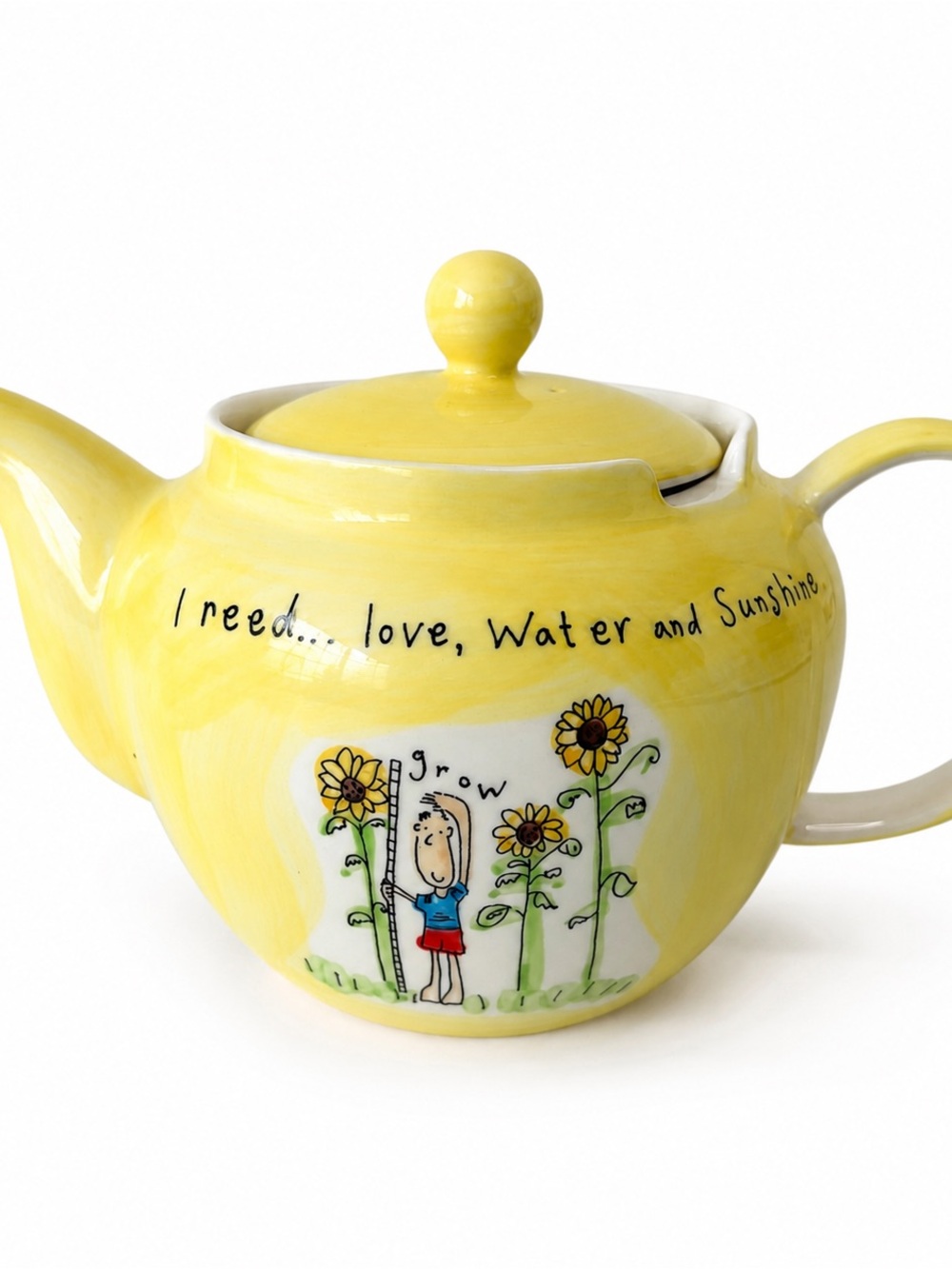 Whittard Of Chelsea Beth Hand Painted Chatsford 4 Cup 2 Pint Kids Garden Teapot